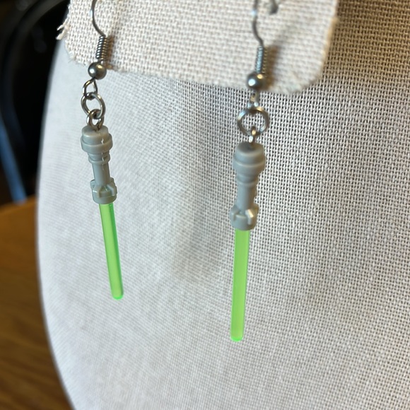 ✨ 3/$15 Light Saber Dangle Earrings - Picture 2 of 2